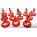 Subbuteo Andrew Table Soccer Olympiacos 2020-21 on WSB Professional bases